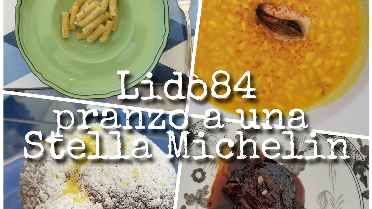 PRANZO STELLATO - LIDÒ84 GARDONE RIVIERA (Le magie della cacio e pepe)
