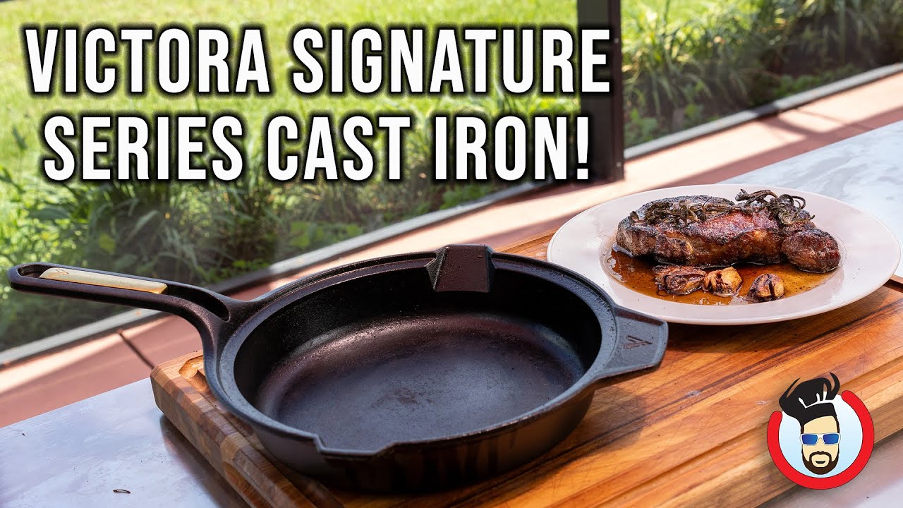 Victoria Signature Series Cast Iron | The Pans that Fixed all my gripes about Cast Iron! 😱