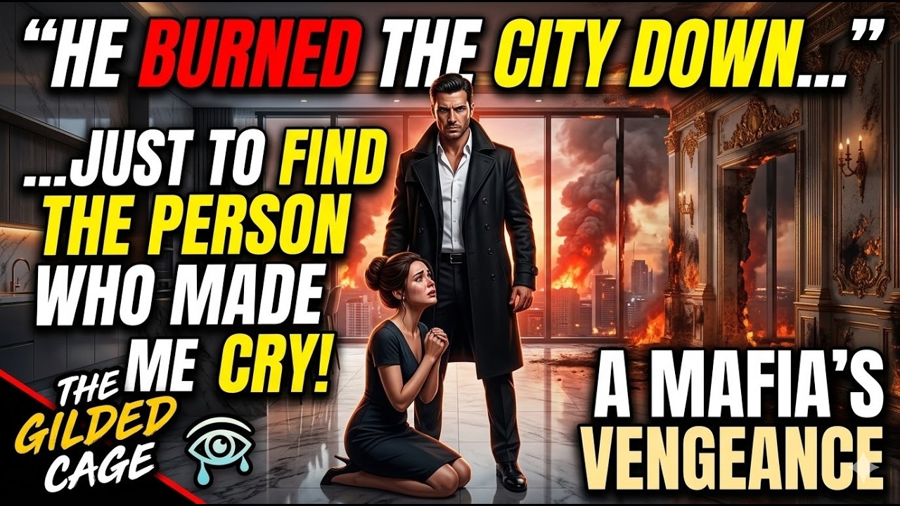 HE BURNED THE CITY DOWN JUST TO FIND THE PERSON WHO MADE ME CRY.