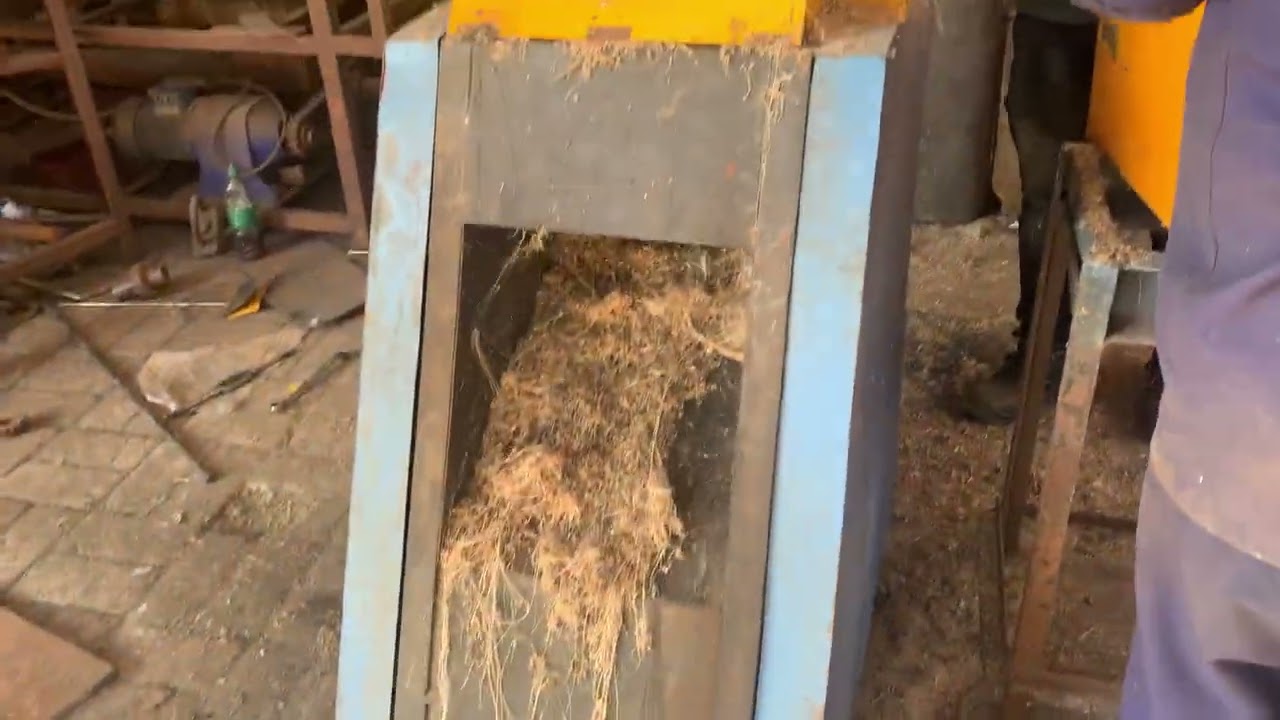 Banana Waste Fiber Recovery Machine