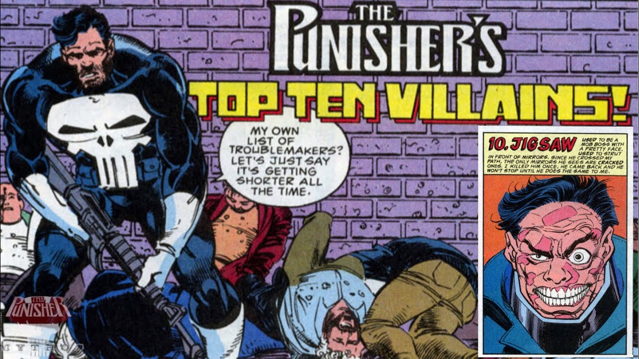 The Punisher’s Top Ten Villains #10: Jigsaw