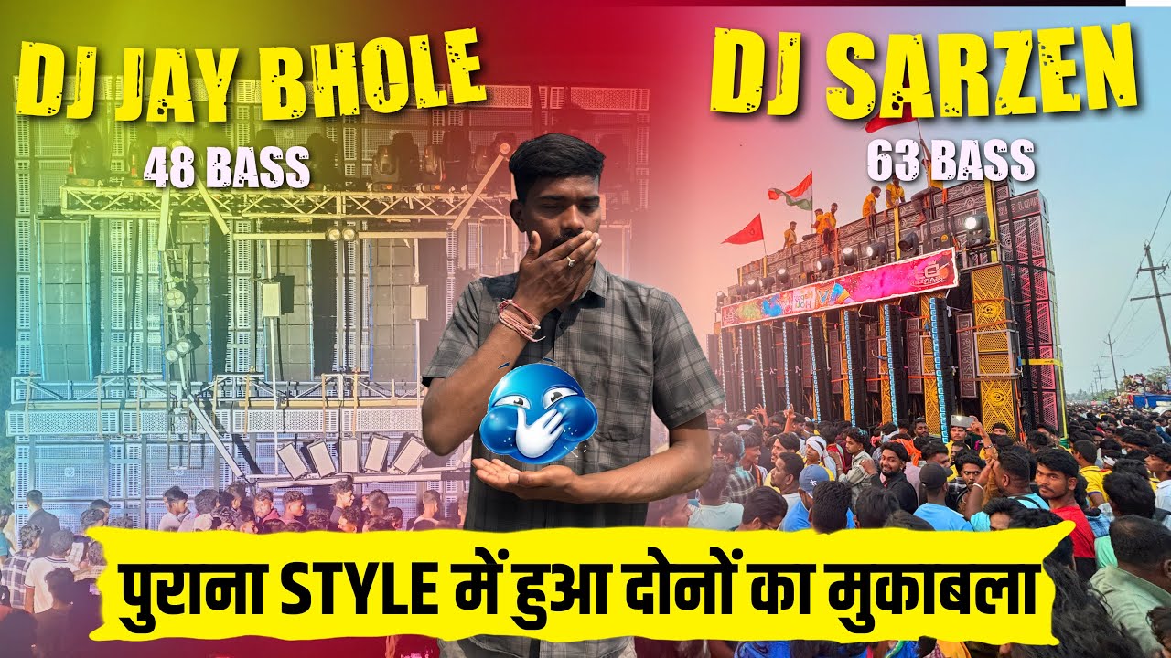 Dj Jay Bhole Vs Dj Sarzen Face To Face Competition Motto Mela 2026 पुराना Style में Competition 😱