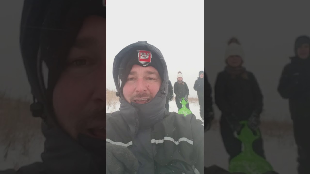 kælketur ned af Davinde bjerget