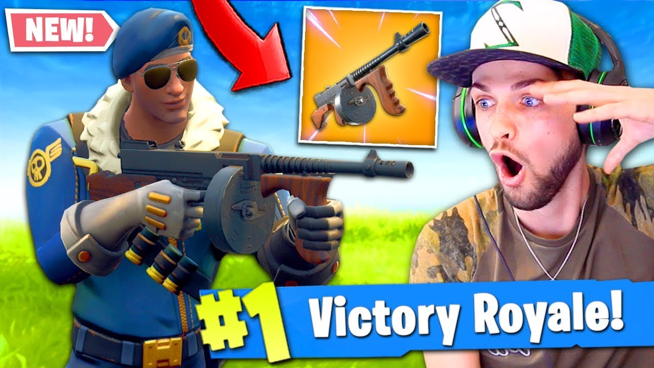 *НОВЫЙ* ГЕЙМПЛЕЙ С БАРАБАННЫМ ПУШКОЙ в Fortnite: Battle Royale! (ХОРОШАЯ ПУШКА?)