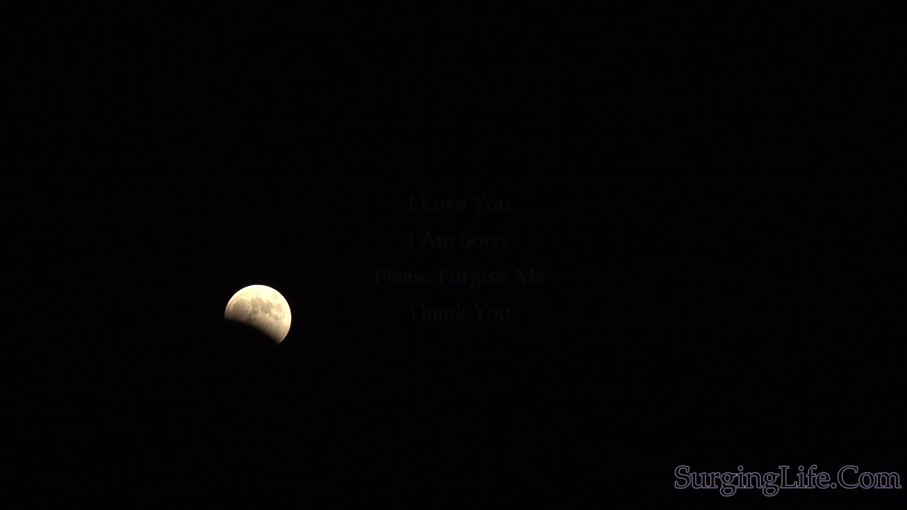 Total Lunar Eclipse 4k UHD 月食 2014 10 08 Part 1