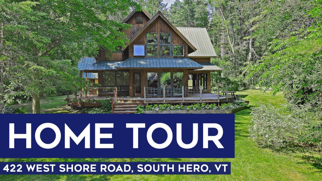 Vermont Home Tour: Private Champlain Island Retreat | South Hero Home for Sale | Vermont Real Estate