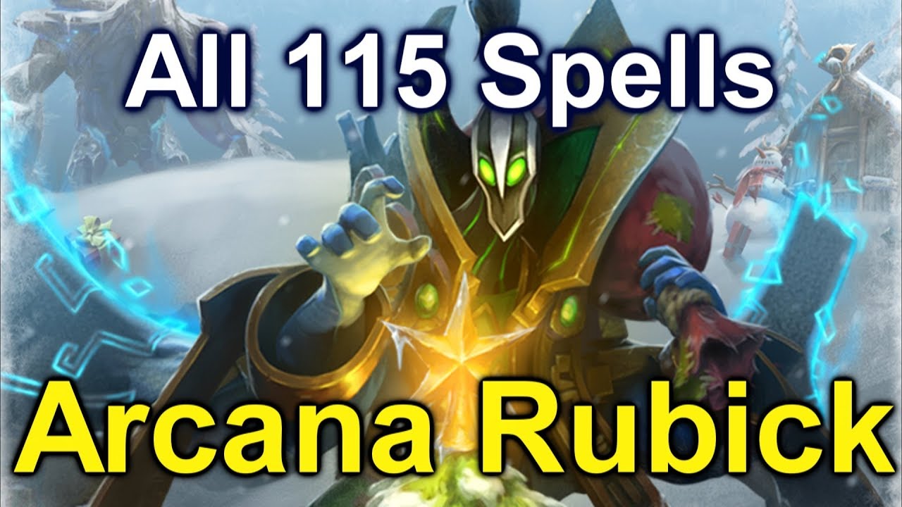 RUBICK ARCANA preview &mdash; BEST ARCANA in Dota