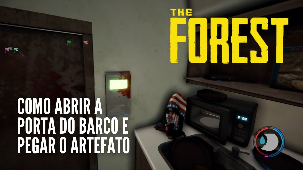 THE FOREST DICAS | COMO ABRIR A PORTA DO BARCO E CONSEGUIR O ARTEFATO!!!