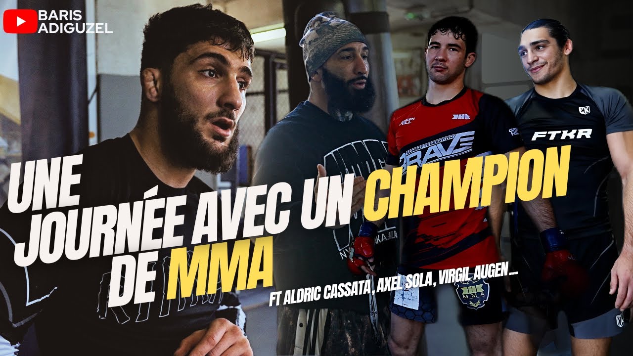 UNE JOURNEE D'ENTRAINEMENT AVEC UN CHAMPION DE MMA