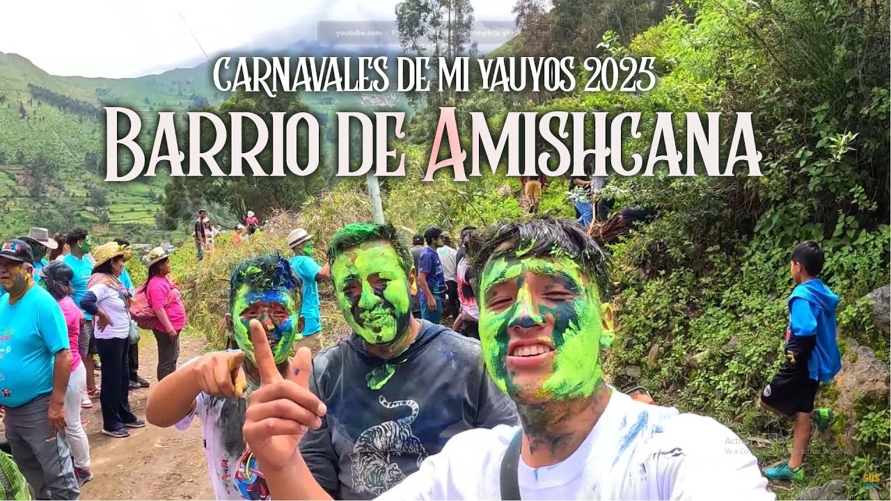 Carnavales de Yauyos - Barrio Panorámico de Amushcana 2025