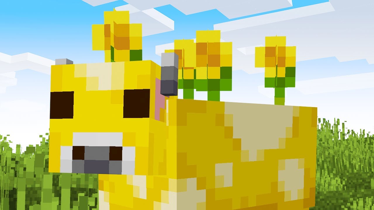 I Made The Moobloom Mob For Minecraft 1.17