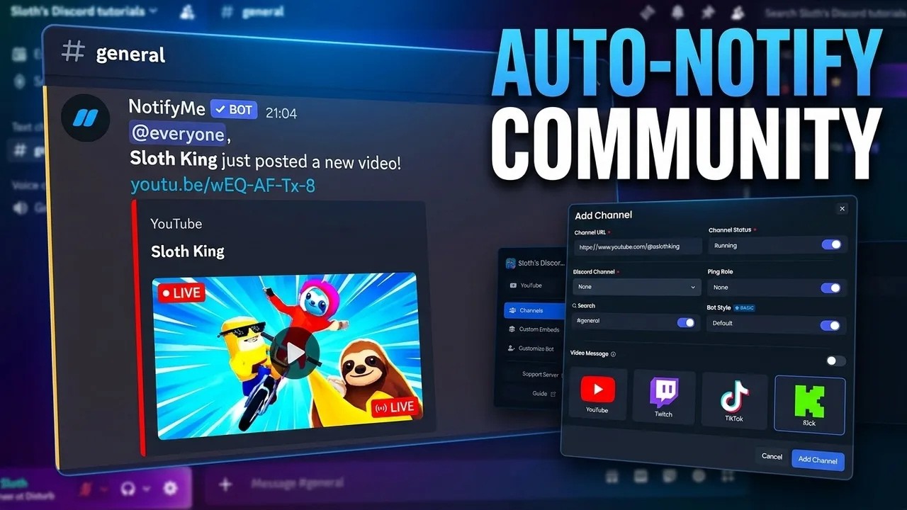 NotifyMe Discord Bot Setup for Beginners