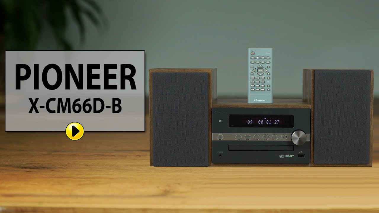 Wieża PIONEER X-CM66D-B