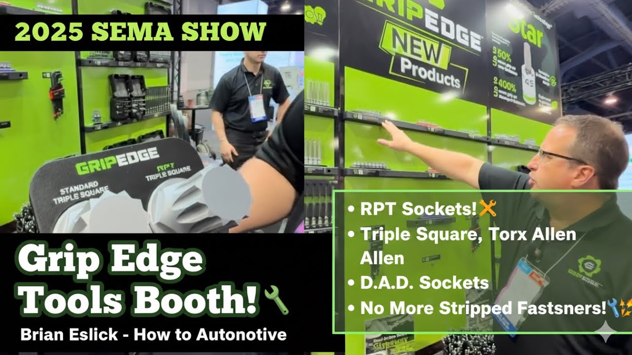 Невероятная технология головок от Grip Edge Tools! (SEMA 2025)