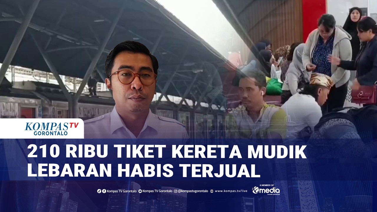 210 Ribu Tiket Kereta Mudik Lebaran Habis Terjual