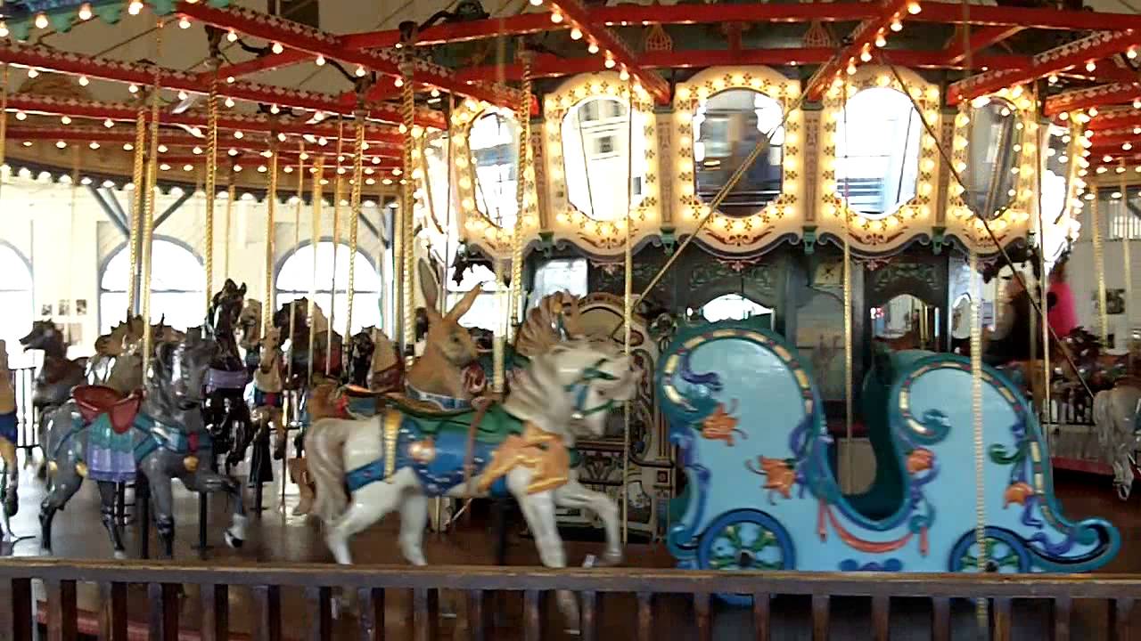 Santa Monica Beach carousel
