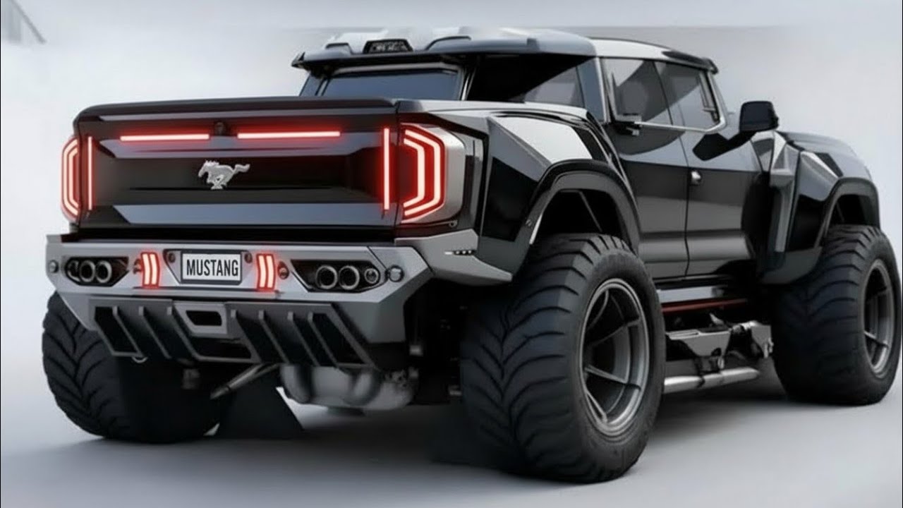 2027 Ford Mustang Pickup FIRST LOOK – Ford Just Turned a Legend Into a Monster Truck!