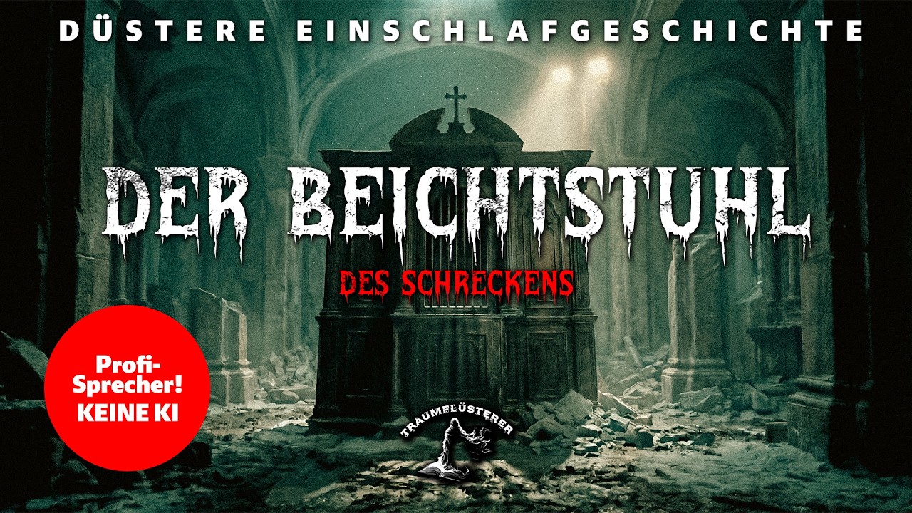Düsteres Grusel-Hörbuch – Profisprecher! Keine KI – Der Beichtstuhl des Schreckens