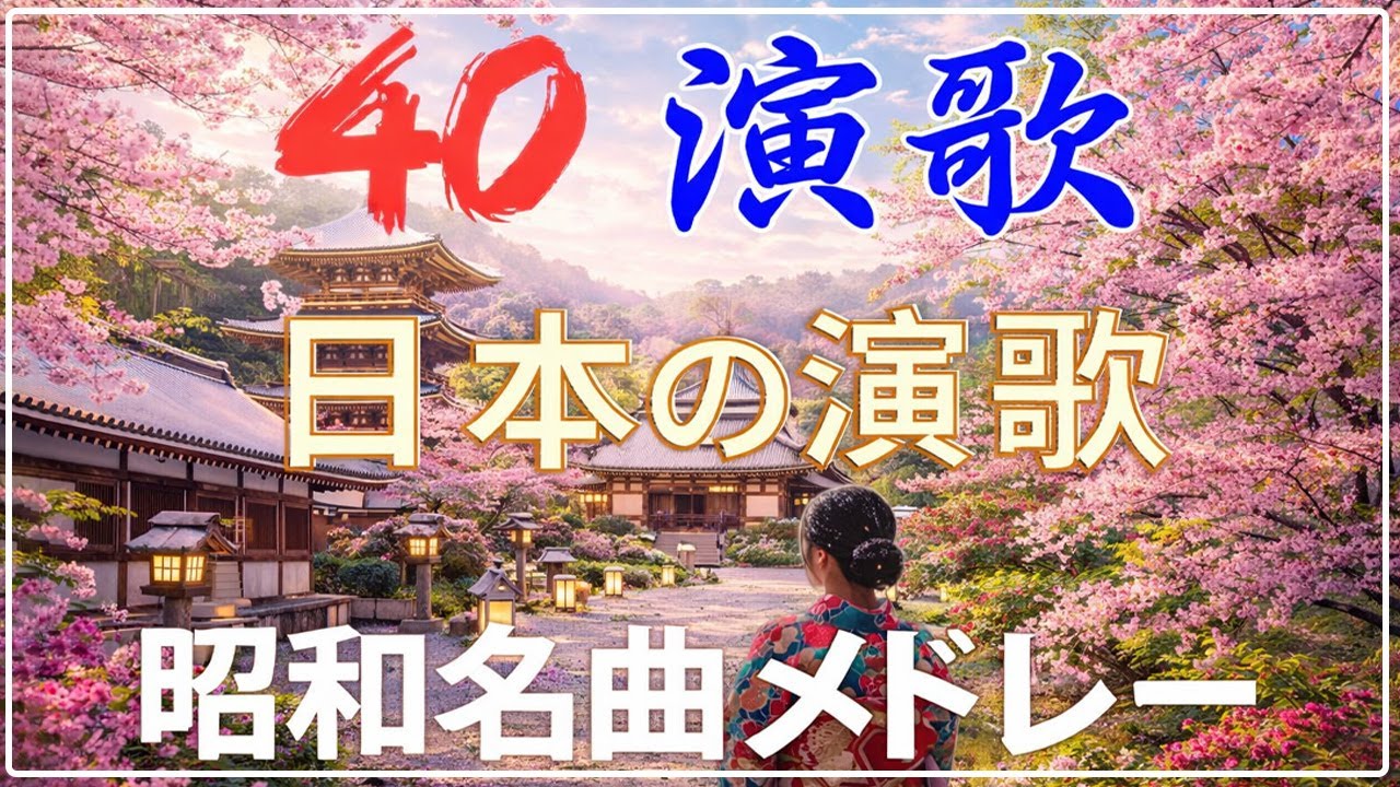 【日本演歌2026】涙を誘う昭和演歌 💔 切ない名曲メドレー