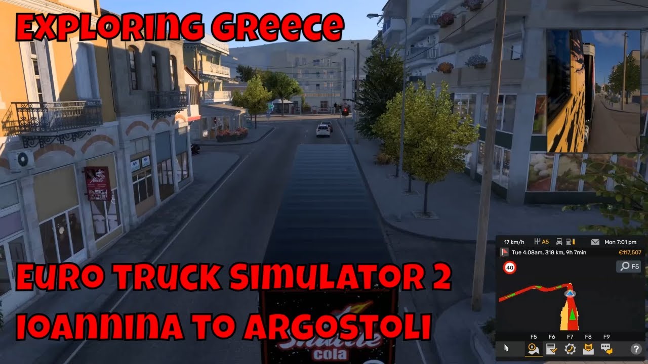 Exploring Greece - Euro Truck Simulator 2 - Ioannina to Argostoli