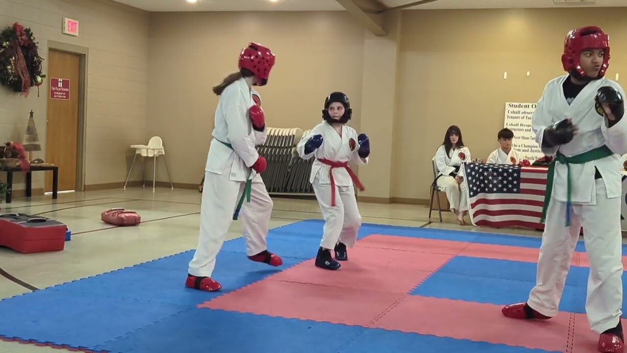2024-12-10 Shelby's green belt test stripes 3 & 4