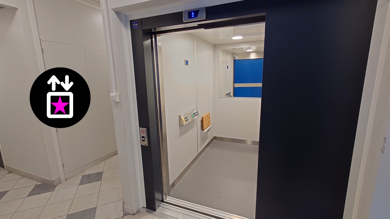 Sundsvall, SWE: REPLACED! ALT MRL-Traction Elevator at NP3 Arena