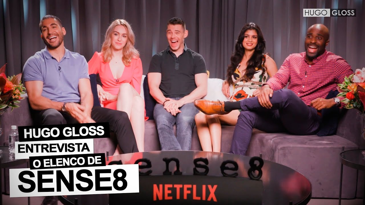 Hugo Gloss entrevista o elenco de Sense8