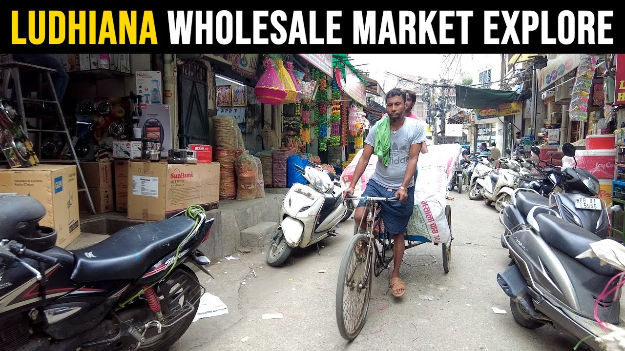 Ludhiana Wholesale Medicine , Jwellers , Toys , Goli Toffe , Cloths Market Meena Bazar | BusinessPUR