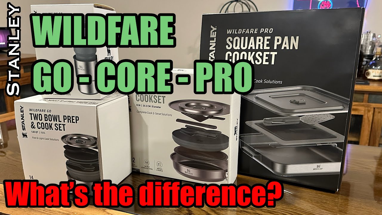 Stanley Wildfare Go - Core - Pro: В чем разница?