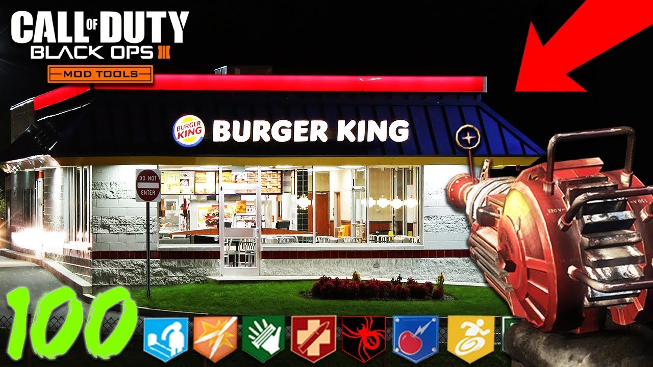 STEAL THE SECRET FORMULA!! - BURGER KING ZOMBIES (Call of Duty Custom Zombies)