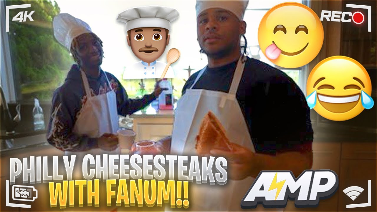Cooking Philly Cheesesteaks With FANUM ( Fanum Tax Getting Out Of Hand )