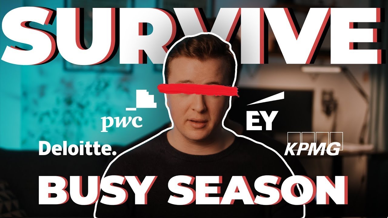 BIG 4 Busy Season Productivity Hacks: 7 Tips & Tricks (PwC, Deloitte, KPMG, EY)