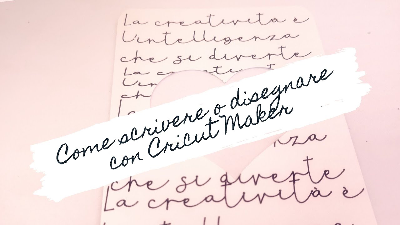 Come scrivere o disegnare con la penna con Cricut Design Space