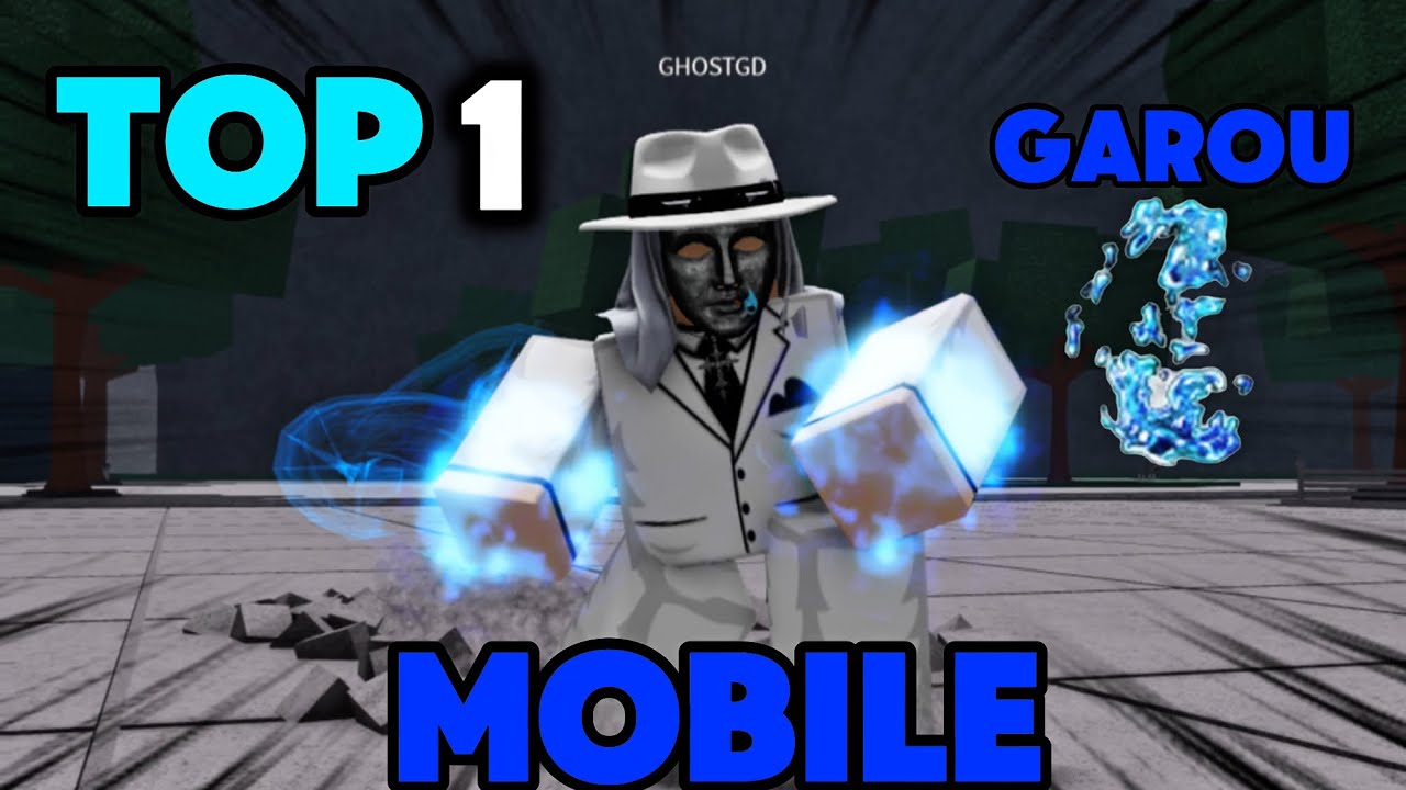 Como o Top 1 Móbile joga com o Garou no Strongest battlegrounds 