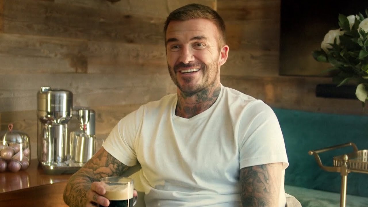 David Beckham reveals his love for coffee and trophy target for England team