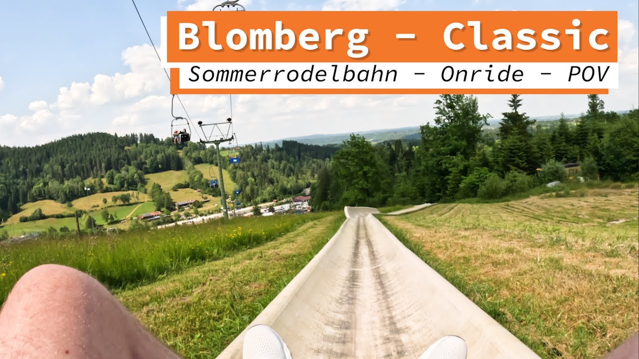Blomberg Sommerrodelbahn: Classic - Onride POV