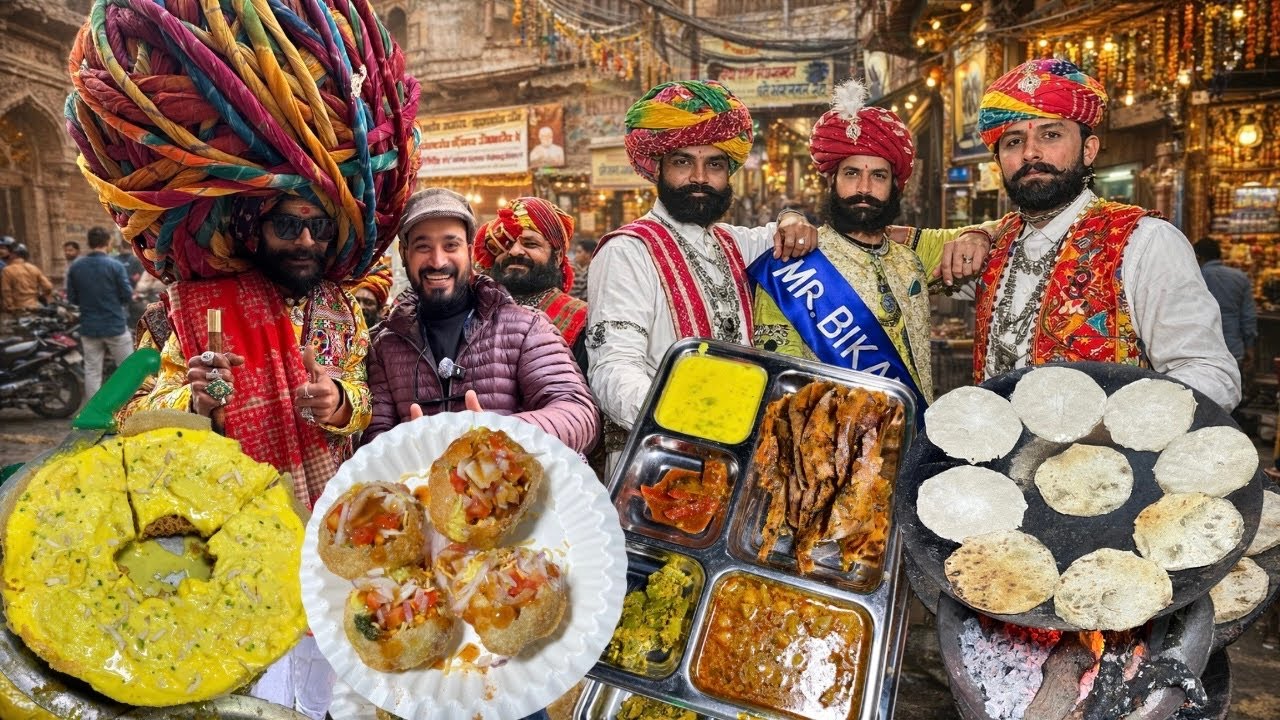 9PM to 4AM Bikaner Night Street Food | 5 Must try street food of bikaner
