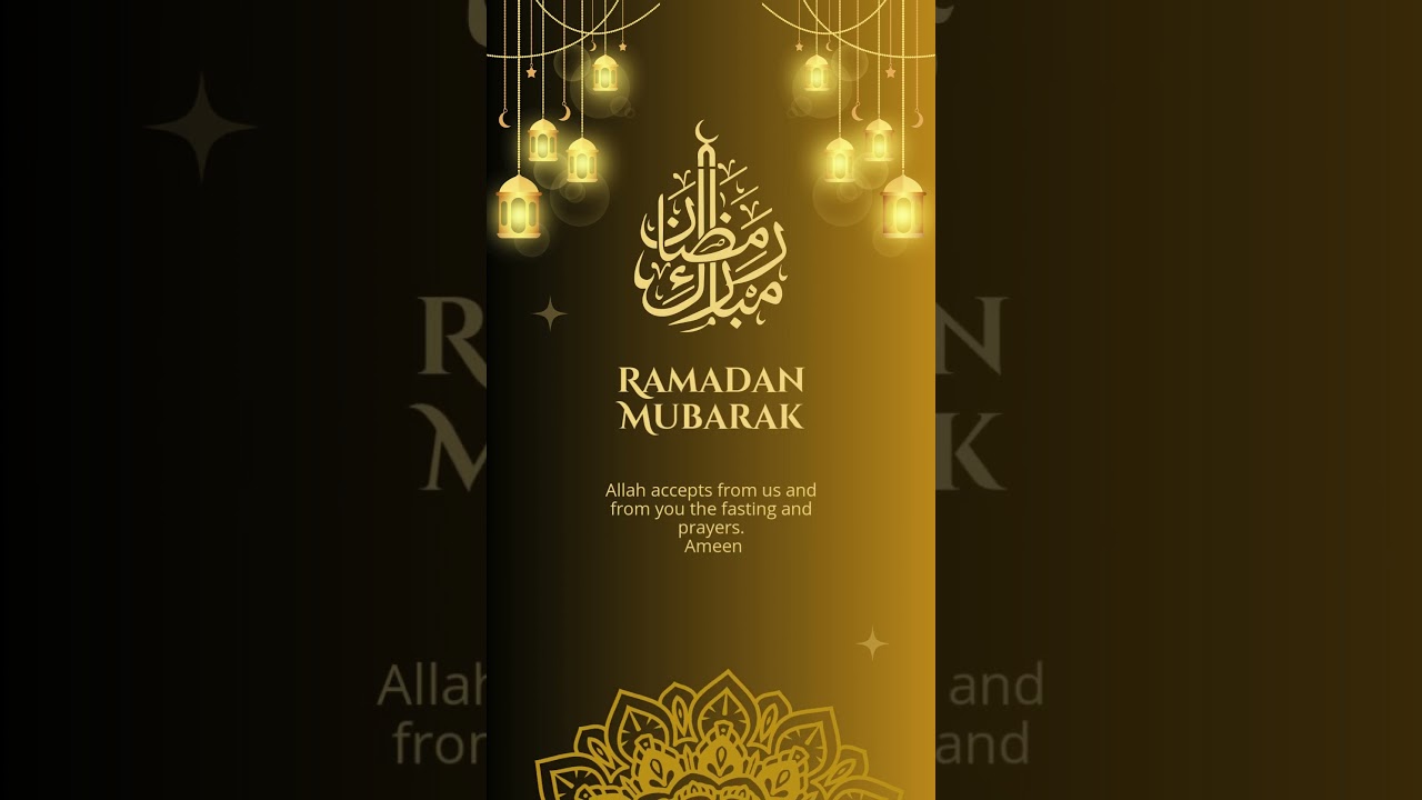 Ramadan Mubarak Greetings | Beautiful Arabic & English Wishes 2025 🌙✨#RamadanKareem #RamzanMubarak
