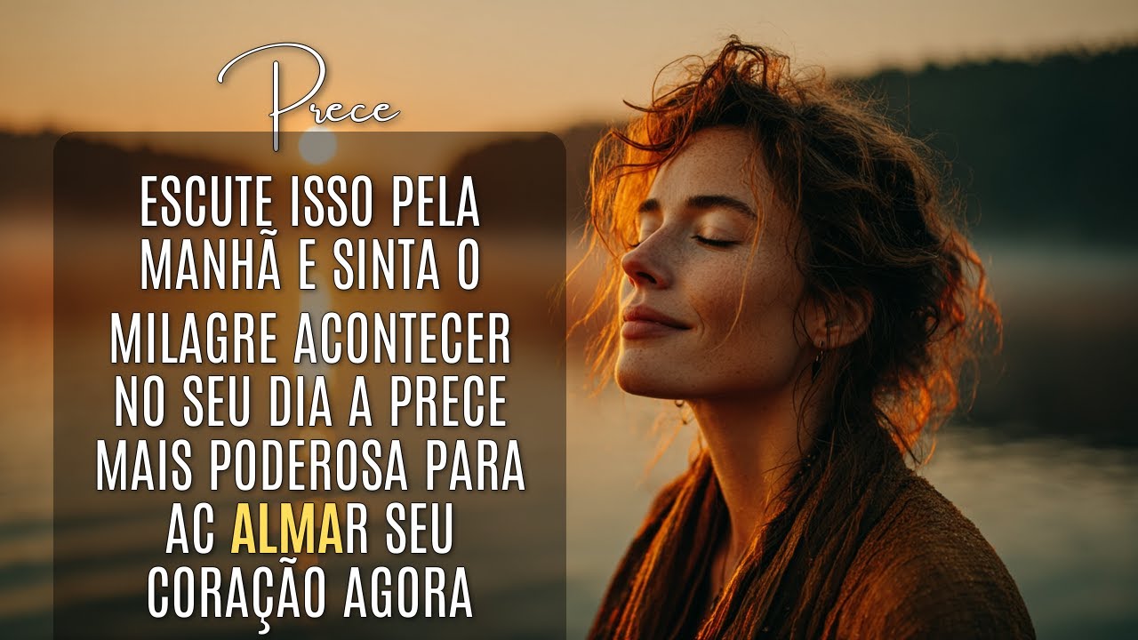 Prece da Manhã com Jesus: Paz Para o Coração e Serenidade Para a Alma