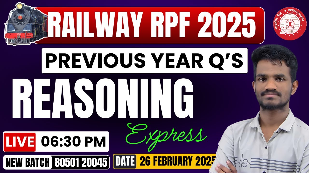 RPF Constable Reasoning Previous Year Question Papers | RPF Reasoning Top Questions