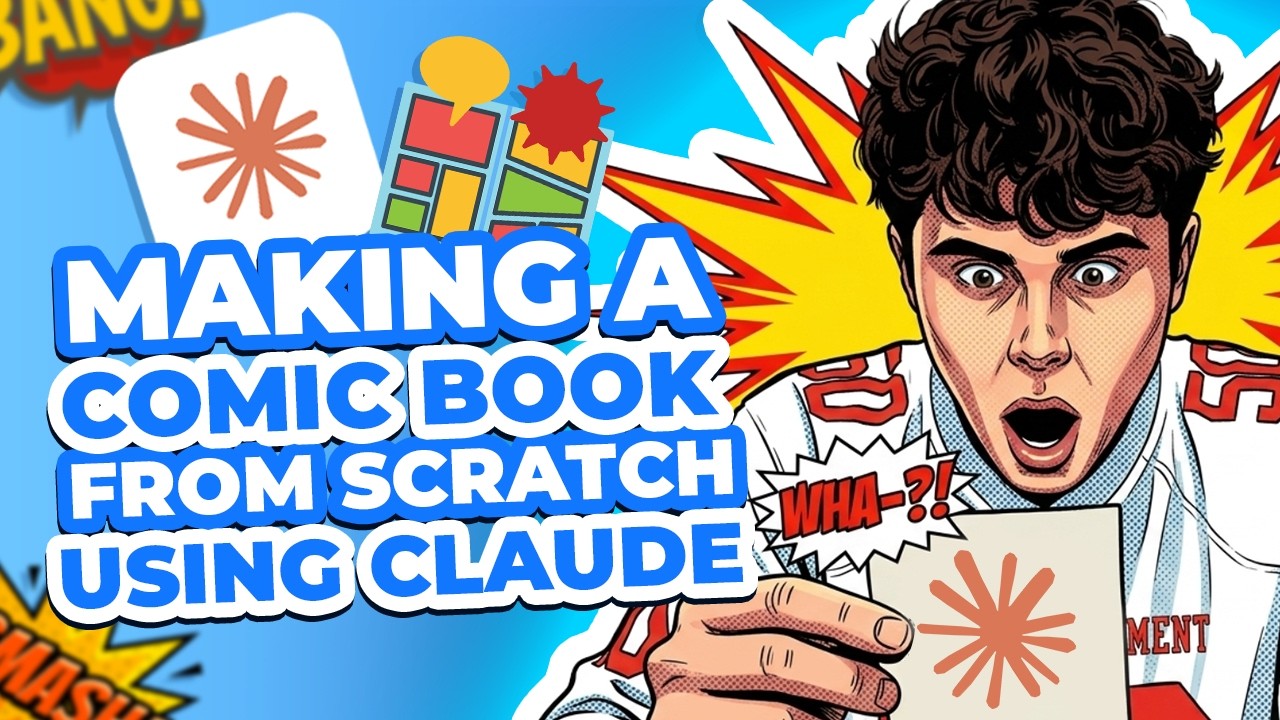 Создание комикса с нуля с помощью Claude