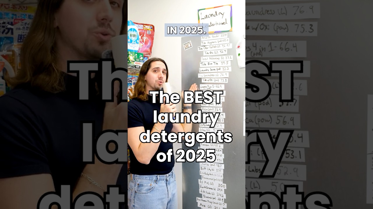 The BEST Laundry Detergents of 2025 #laundry