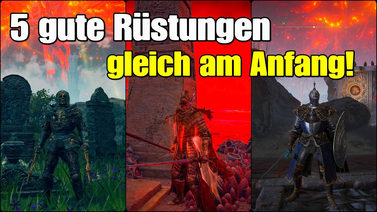 Elden Ring! 5 Rüstungen gleich am Anfang!