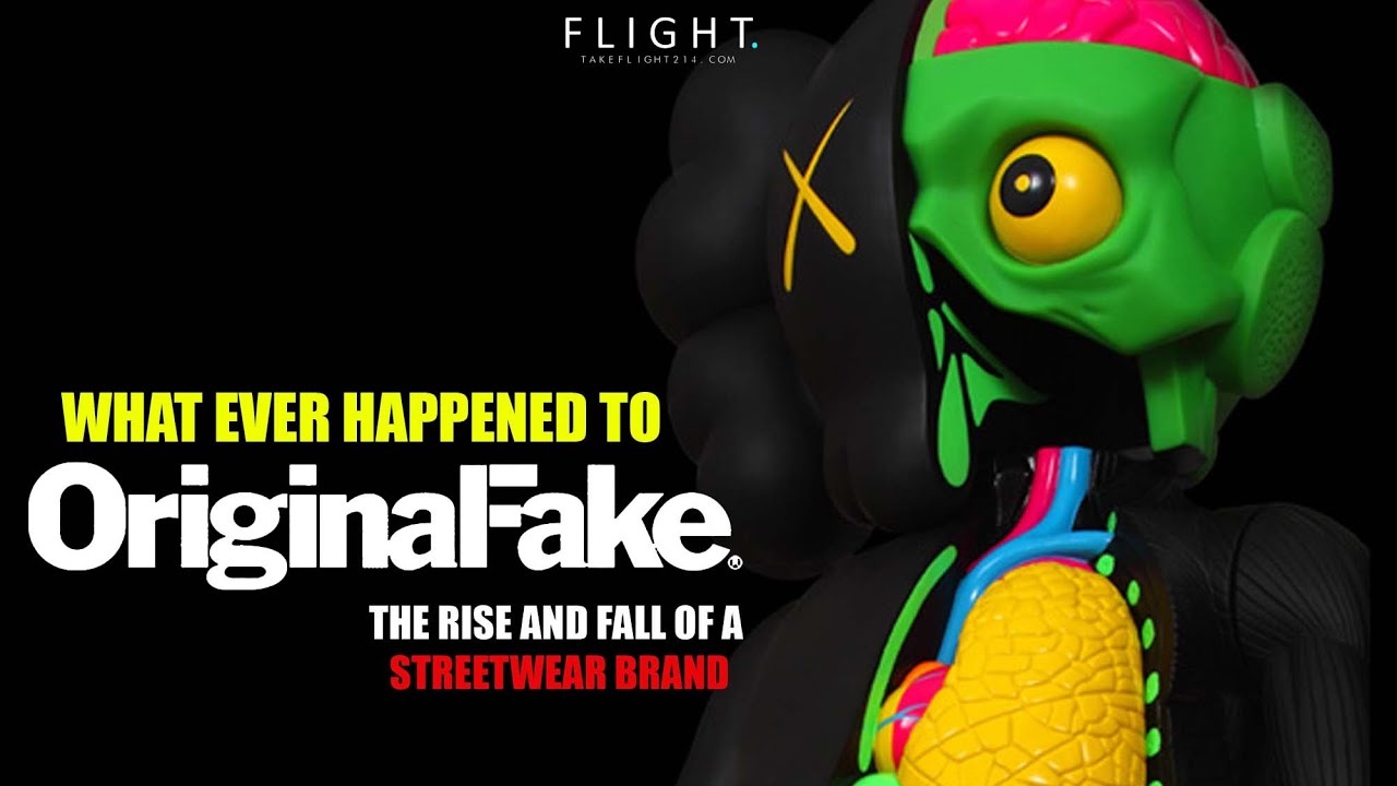 What Happened To Original Fake x Kaws - The Rise And Fall Of A Streetwear Brand