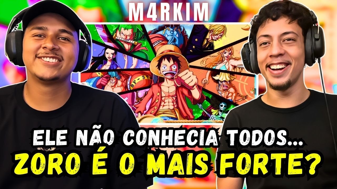 (CONHECENDO ONE PIECE) REACT Mugiwaras (One Piece) - Chapéu De Palha | M4rkim