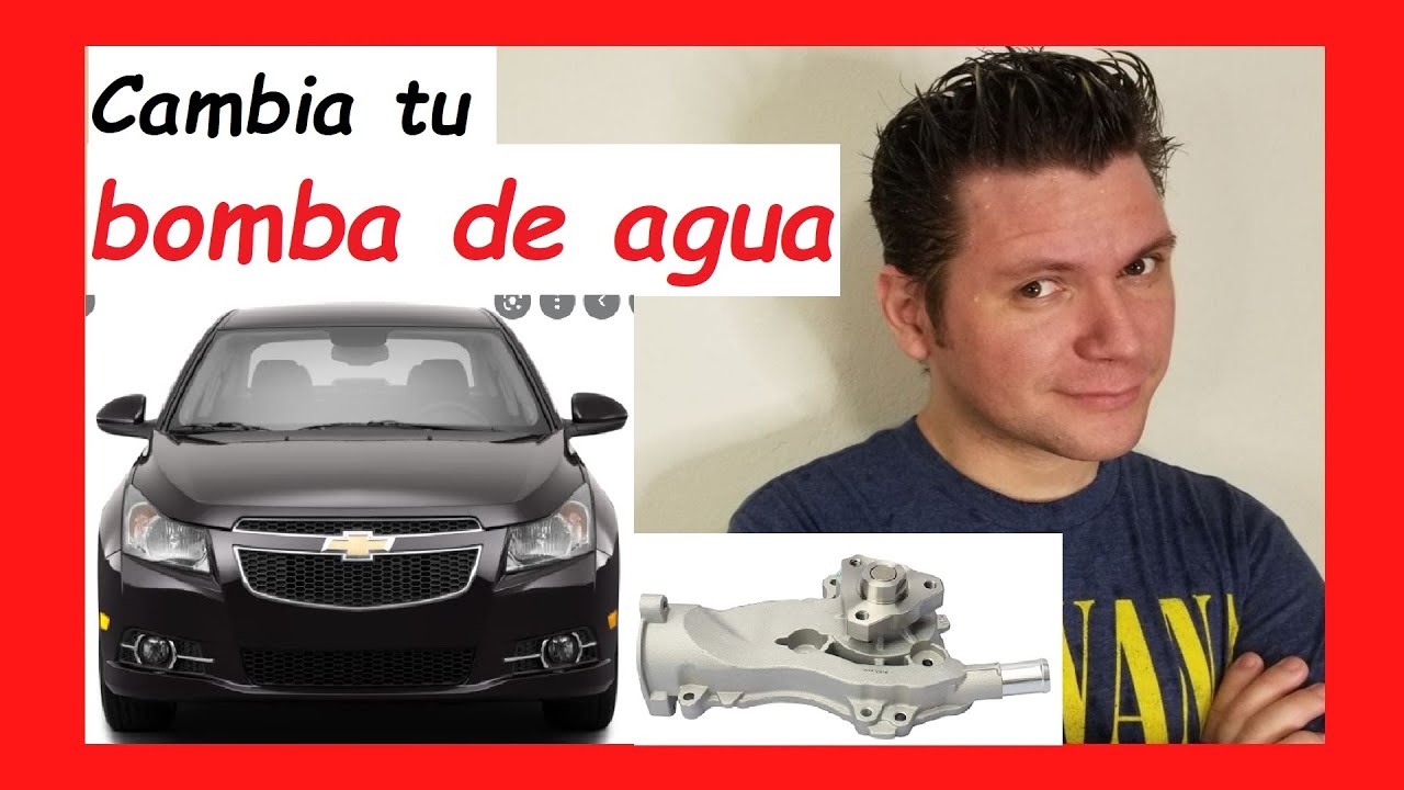 😎 Como cambiar la BOMBA de AGUA de un carro CHEVY CRUZE 2010 2011 2012 2013 2014 2015 | Parte I
