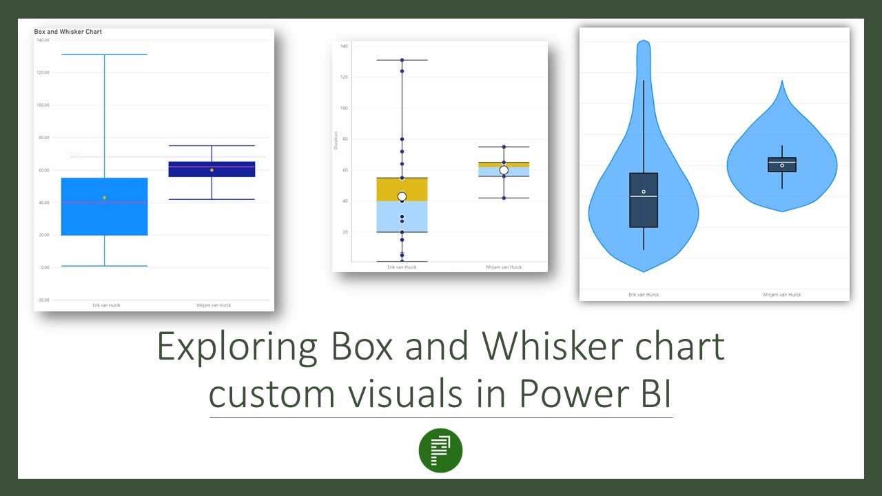 Box and whisker charts in Power BI