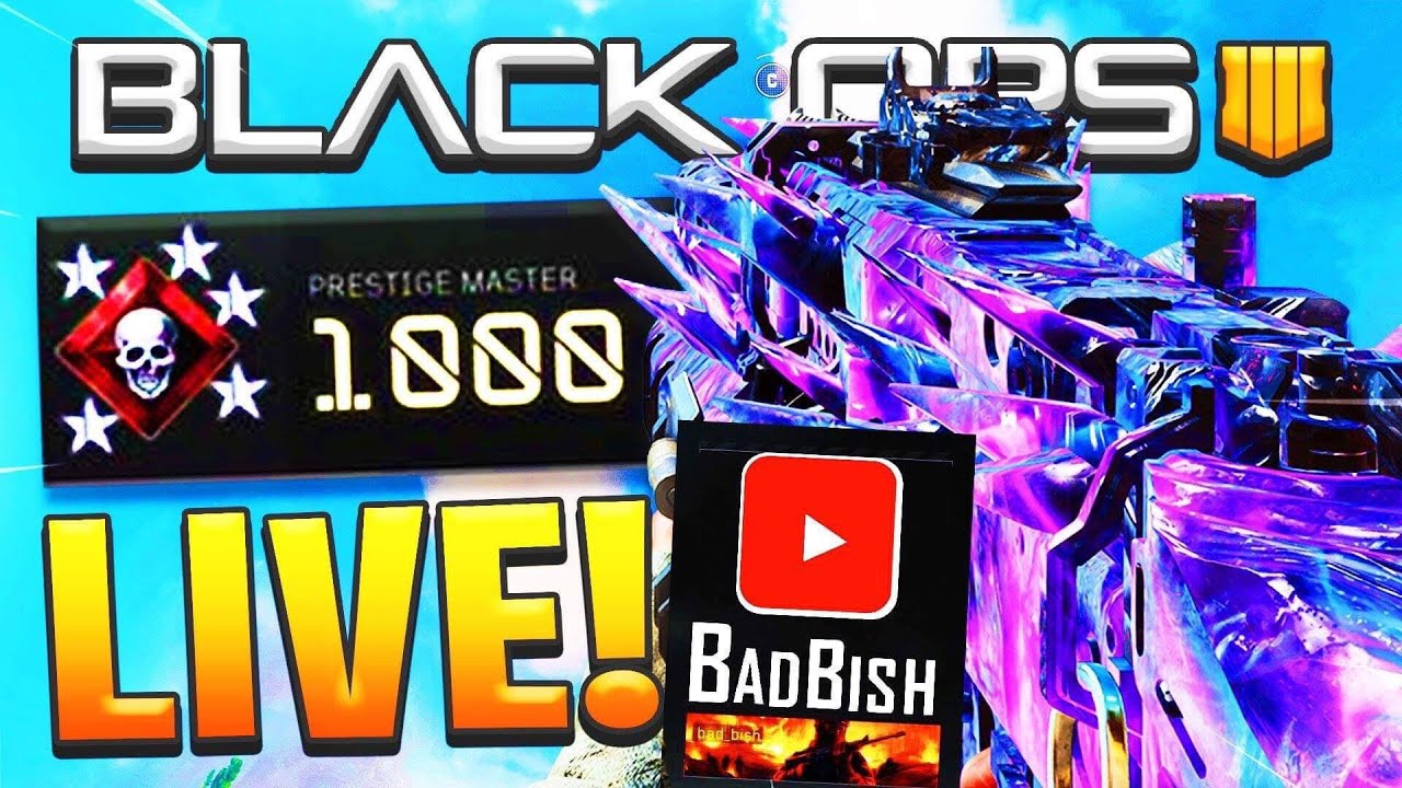 🔴 COD BO4 LIVE LEVEL 1000! #1 IN THE WORLD! I PLAY INVERTED! 🔴
