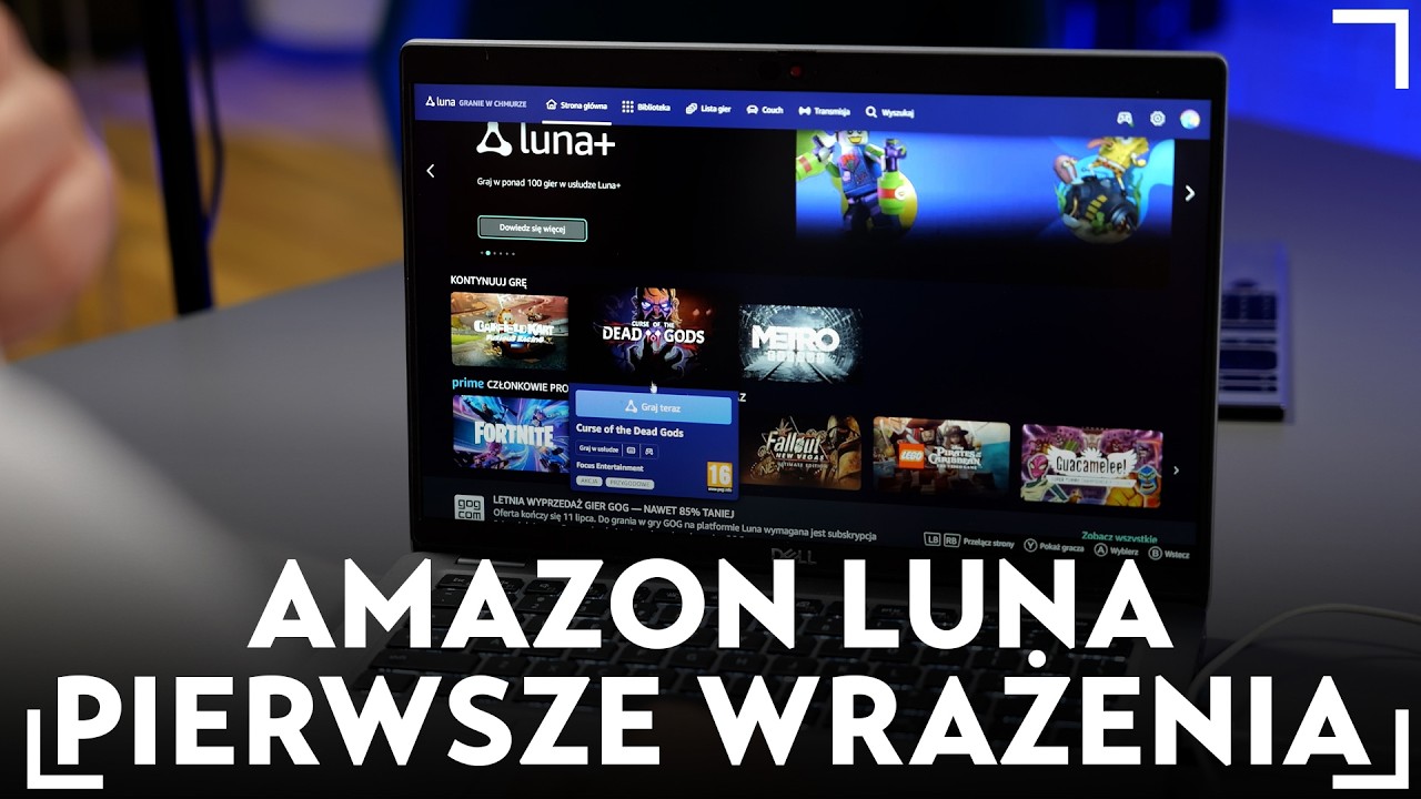 Amazon Luna. Tak działa nowa usługa dostępna w Polsce