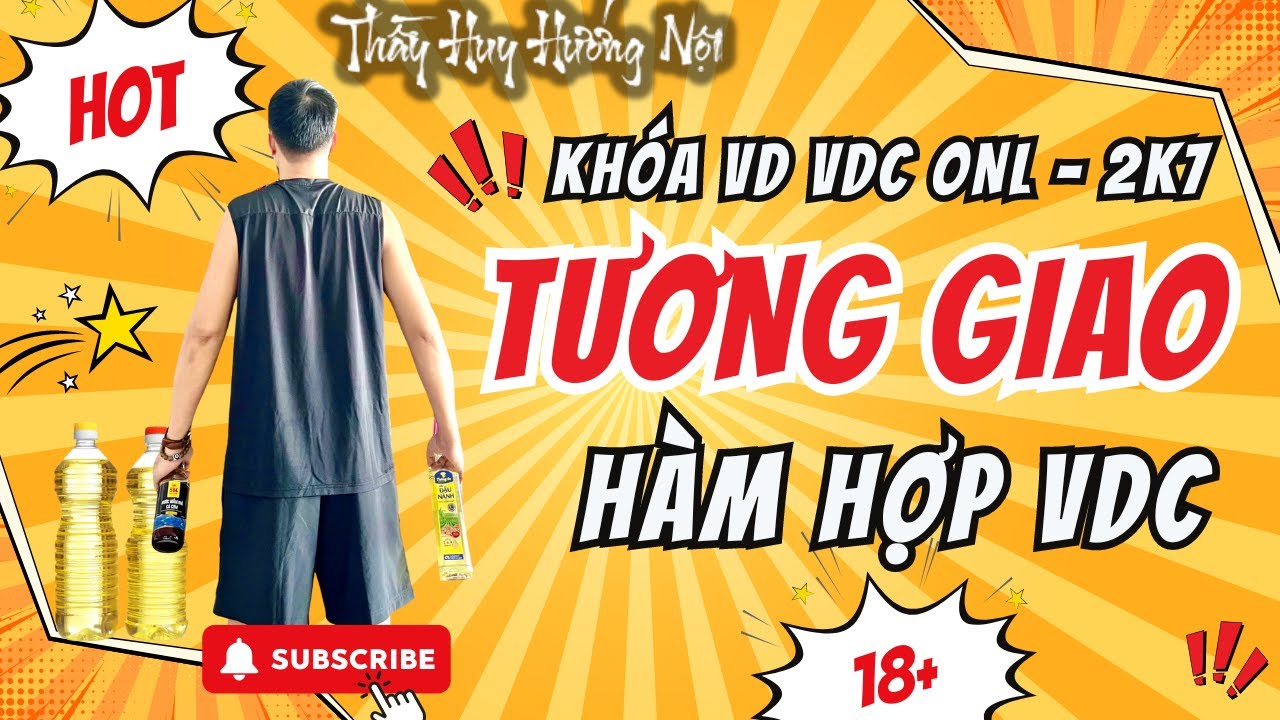 TƯƠNG GIAO HÀM HỢP VDC - TOÁN 12